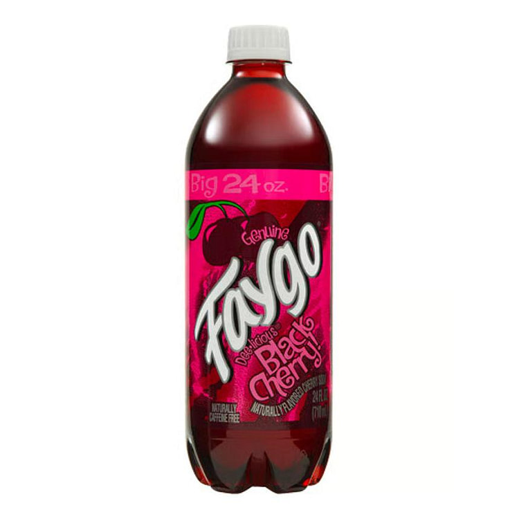 Faygo Black Cherry 24 oz 1 each