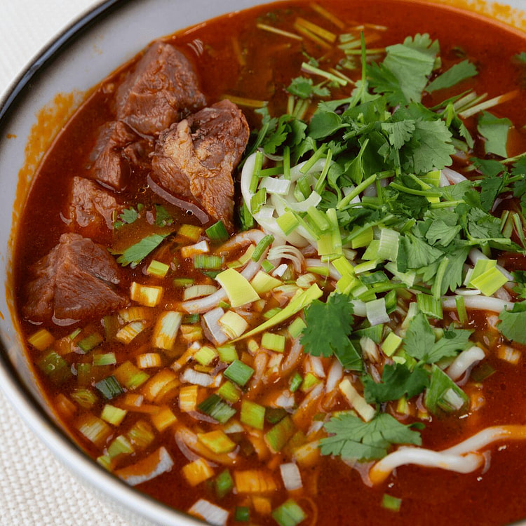 Spicy Braised Beef Noodle Soup 1 each