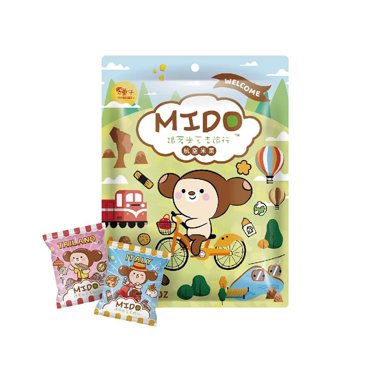 台湾【酥脆香甜】翠果子 MIDO航空版综合米果