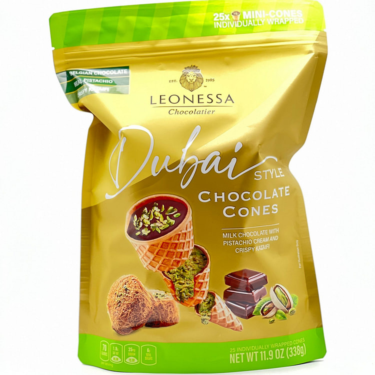 Leonessa 迪拜风格巧克力甜筒 11.9 盎司