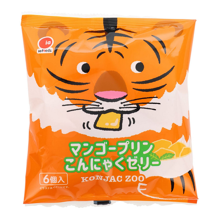 冷冻芒果布丁魔芋果冻
