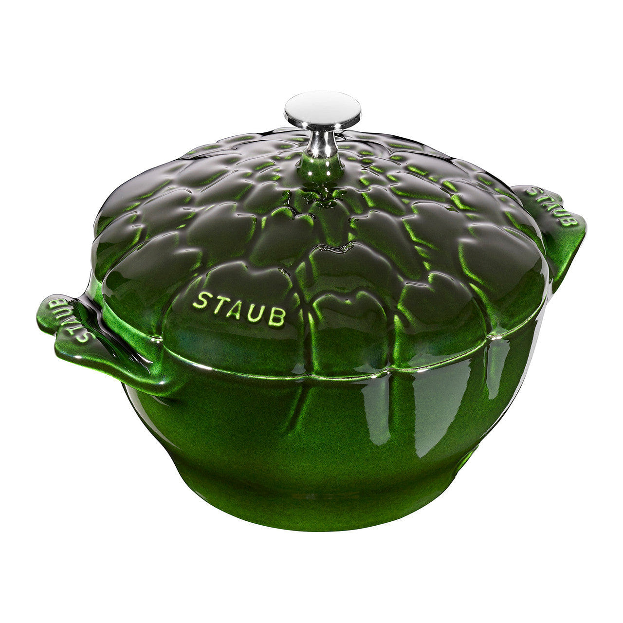 Staub Cast Iron 3-qt Artichoke Dutch Oven – Basil 1 each