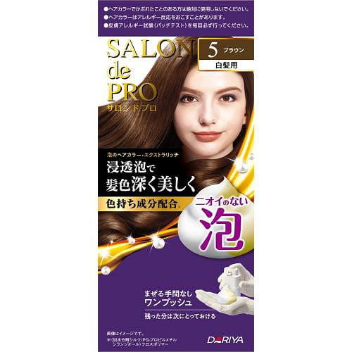 Dariya Bubble Hair Dye No.5 Brown 1 each