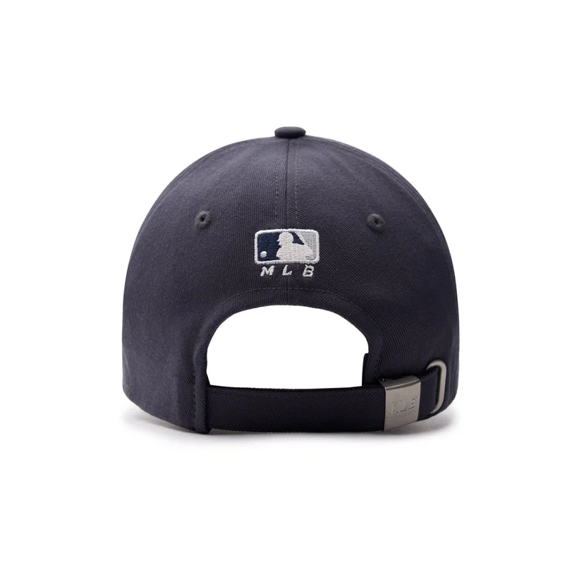 ◆MLB Korea◆ W Fit Pigment Unstructured Ball Cap NY Charcoa Get Korea Direct - MLB Korea Unisex New Fit Structured Ball