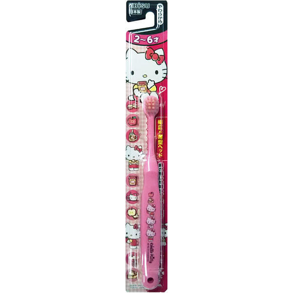 Ebisu Hello Kitty 2-6 years old Toothbrush 1pc 1 each