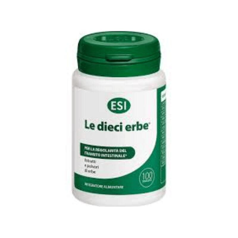 ESI Le Dieci Erbe Herbal Tablets 100 Tablets 1 bottle
