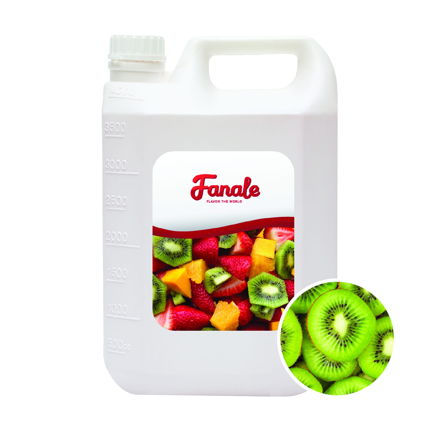 Fanale Premium Flavoring Syrup for Bubble Tea Kiwi Flavor 11 lb