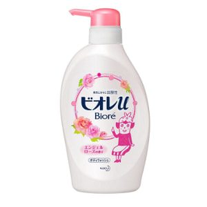 Biore  弱酸性沐浴露 玫瑰花香 480ml