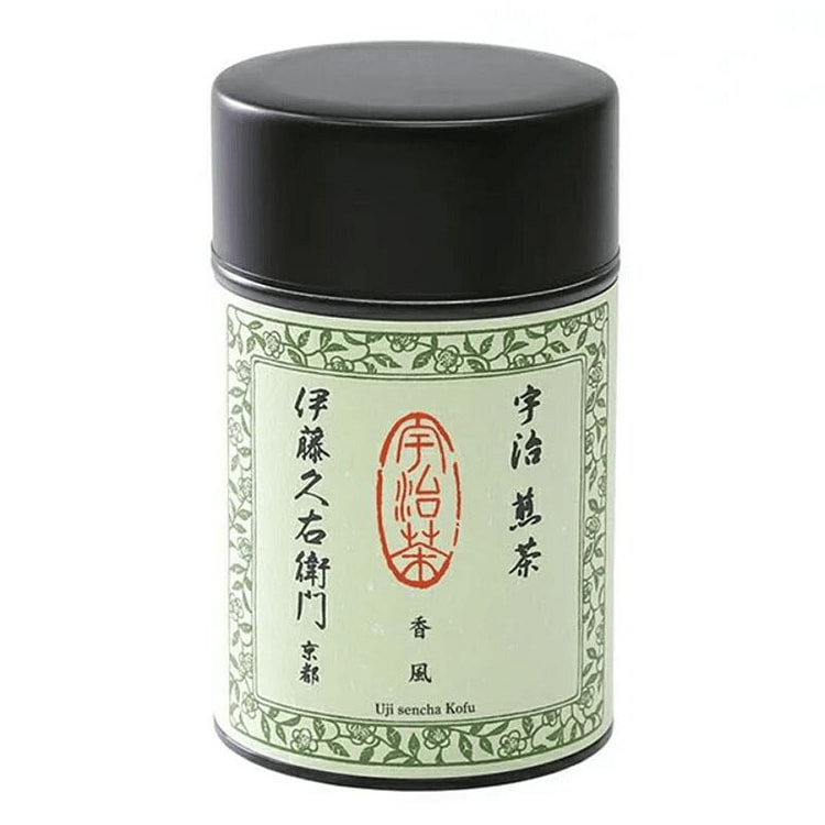 伊藤久右卫门 宇治煎茶三绿 105g/罐