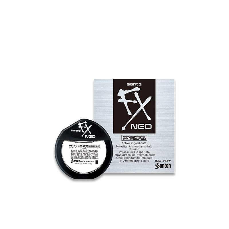 SANTEN FX Eye Drops Mercury Box 12ml 1 box