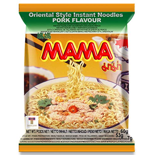 Get MAMA Instant Noodles Artificial Pork Flavor 1 count Delivered