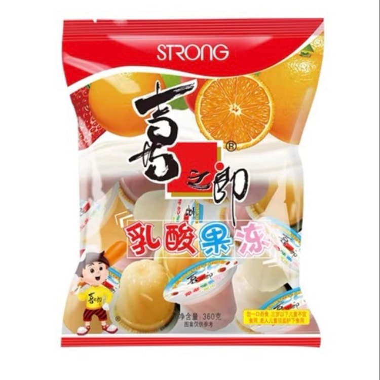 【临期清仓】喜之郎 乳酸果冻 360g