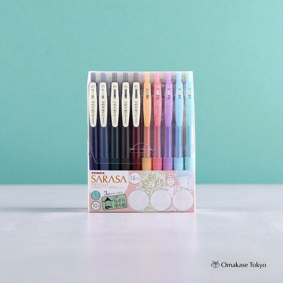 Zebra Sarasa Clip 0.5 Japan Color Set 10 pcs 10 g