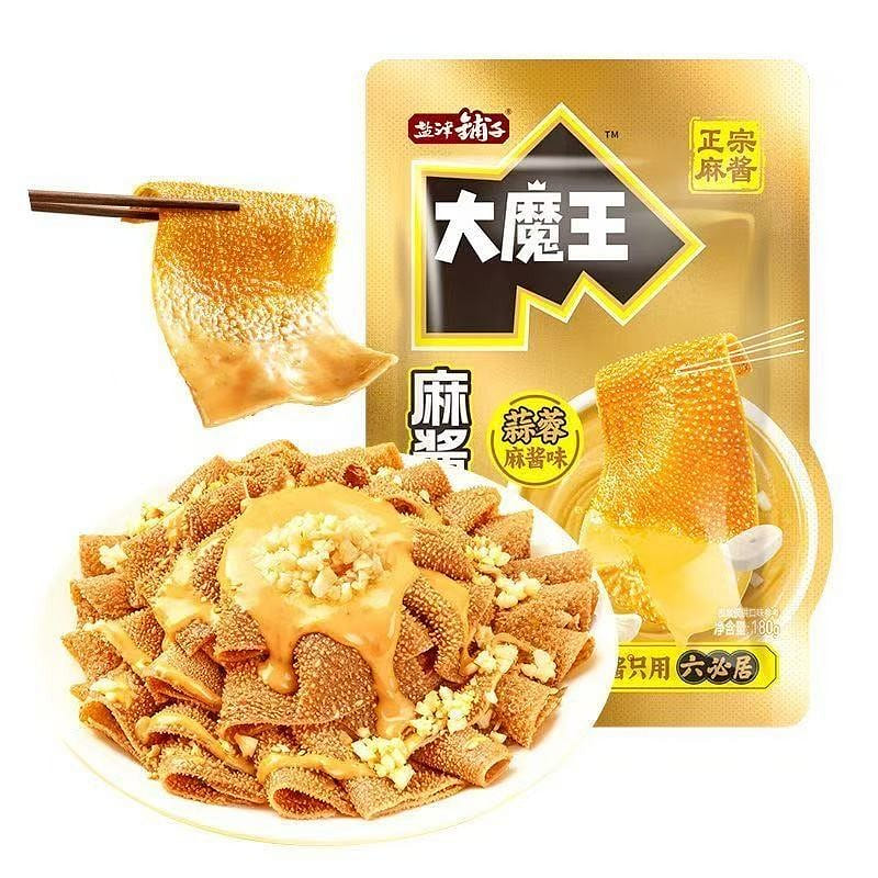 Da Mo Wang Garlic Sesame Konjac Tripe (9g x 10) 10 pack