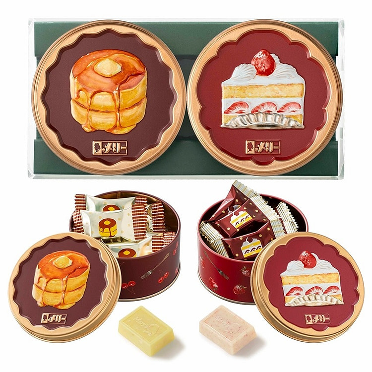 Mary情人节限定跳跳糖巧克力组合 2罐 1 盒