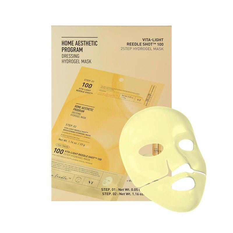 VT Vita-Light Reedle Shot 100 2-Step Hydrogel Mask 1 個