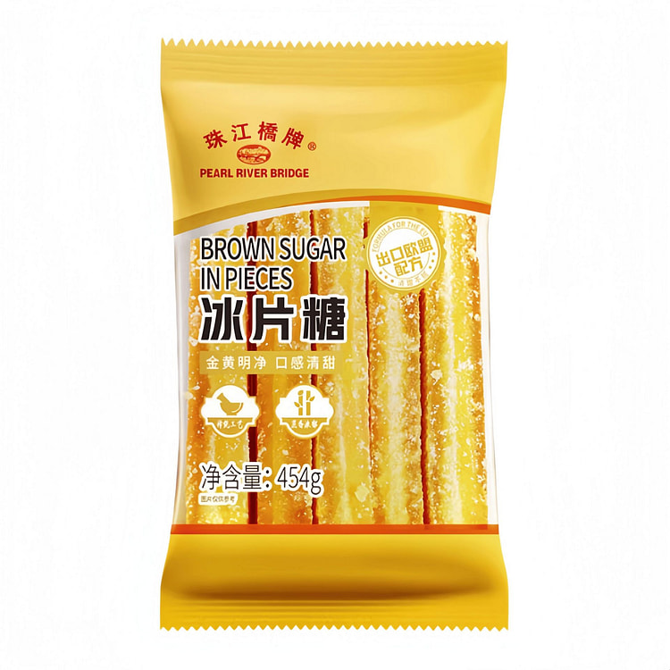 珠江桥牌 广东冰片糖木薯糖水 454g*1袋 454 克