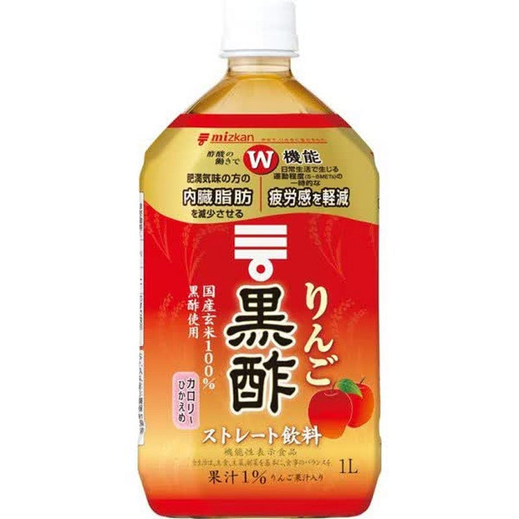 Mitsukan Apple Black Vinegar Straight [1000mL] 1 each