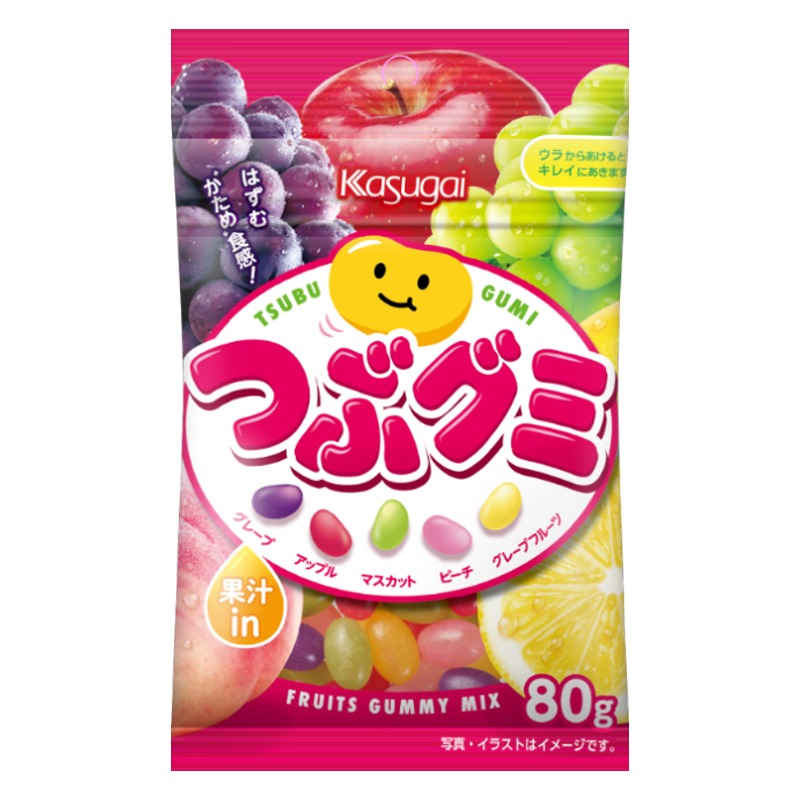 【日本直郵】春日井 五種水果軟糖 80g 1 份
