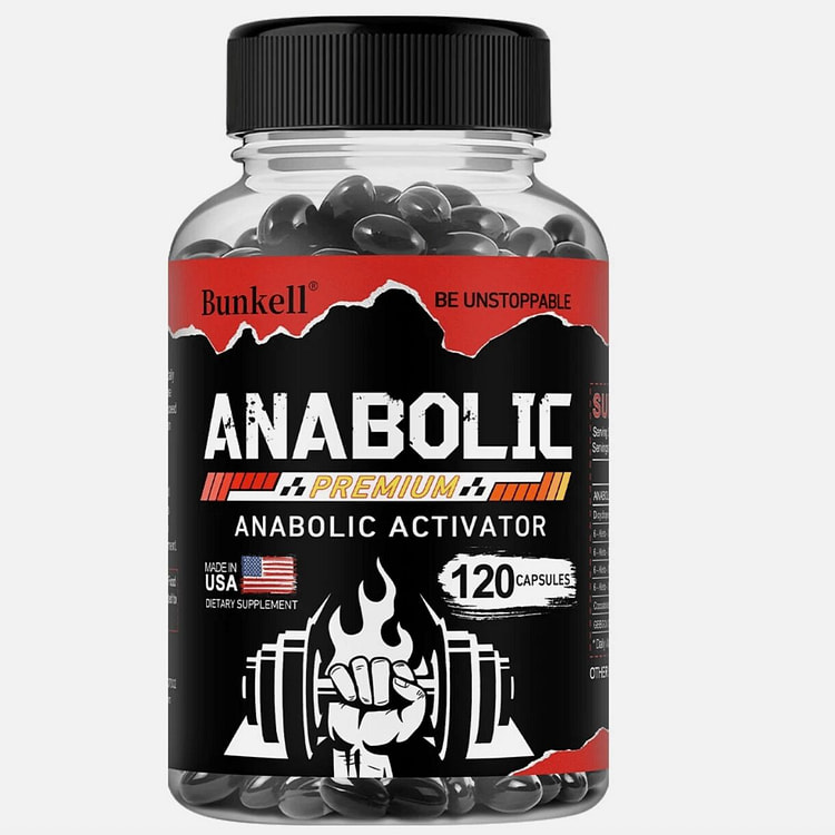 Men Muscle Growth Supplements Improve Athletic 120 1 bottle