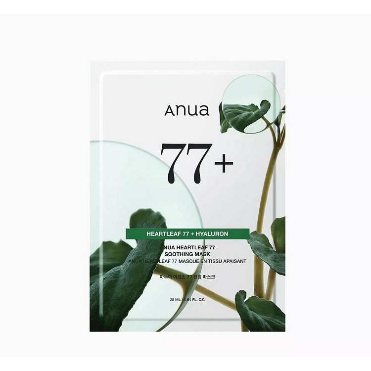 Anua heartleaf 77 舒缓面膜 1片 1 份