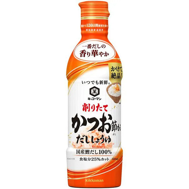 Kikkoman Dried Bonito Soy Sauce 450ml 1 each