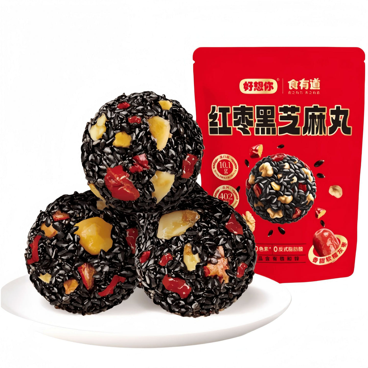 Red Date Black Sesame Pills 135g*1 pack 108 g