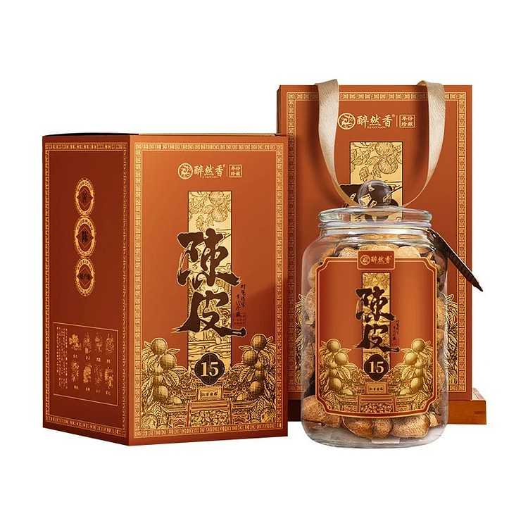 醉然香 十五年老陈皮高端礼盒罐装 250 克 250 克
