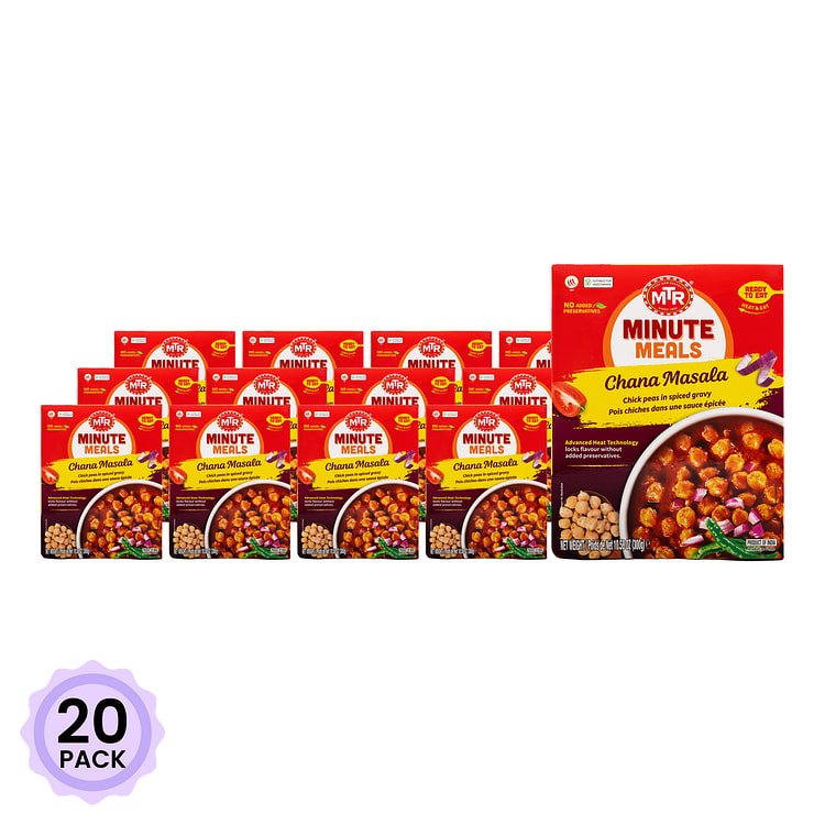 MTR 印度特色即食餐(Chana Masala) 10.5 盎司*20 包