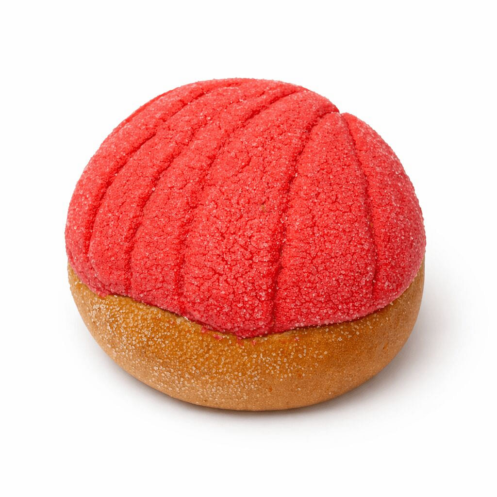 Pan Dulce de Conchitas Sabor Vainilla (Color Rosa) 1 count