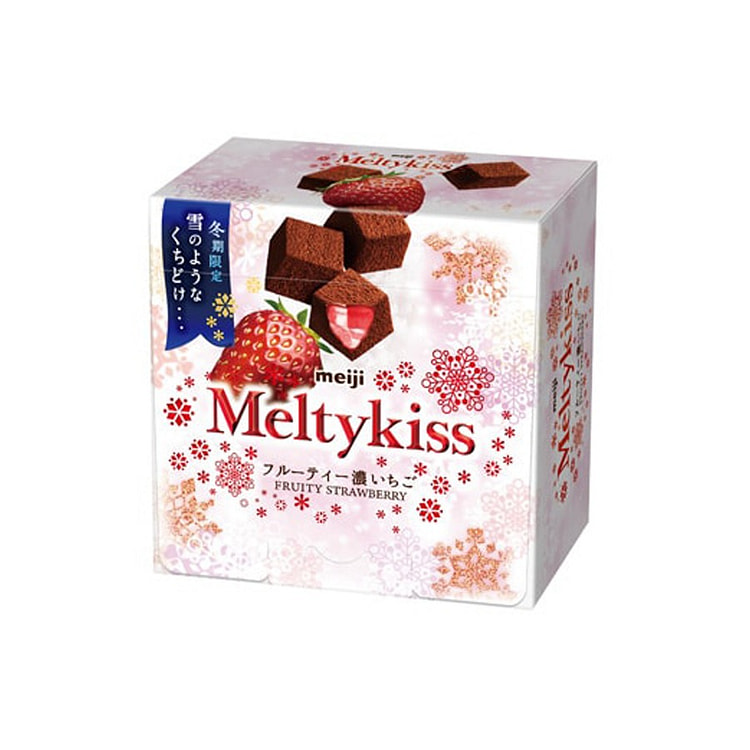 MEIJI Meltykiss  Fruity Strawberry Chocolate