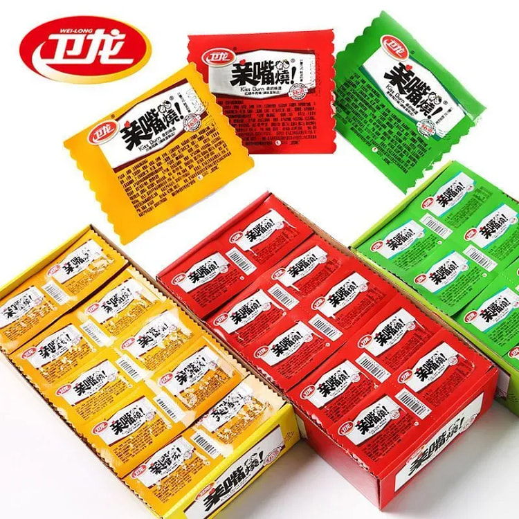 卫龙亲嘴烧大刀辣条180g