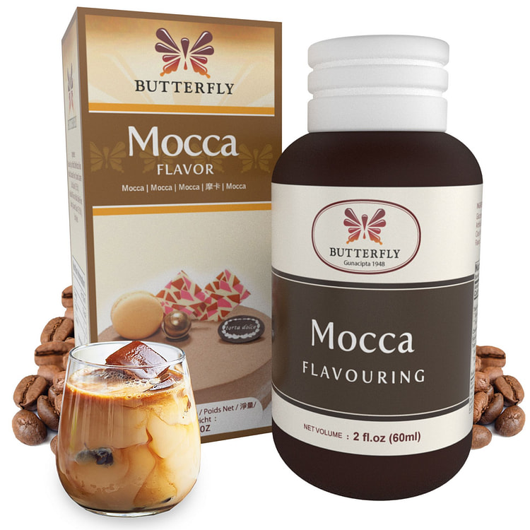 Butterfly Flavoring Paste Mocca 60ml - Pack of 1 60 ml