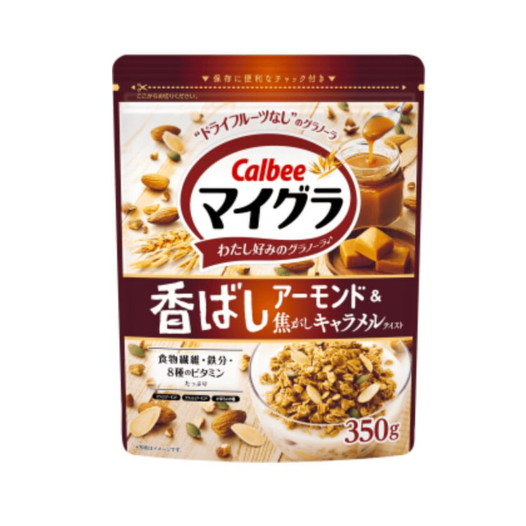 CALBEE Granola with Caramel Almond 350 g