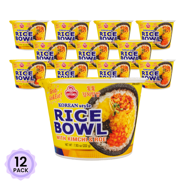 不倒翁 泡菜飞鱼籽饭 192 克*12 包