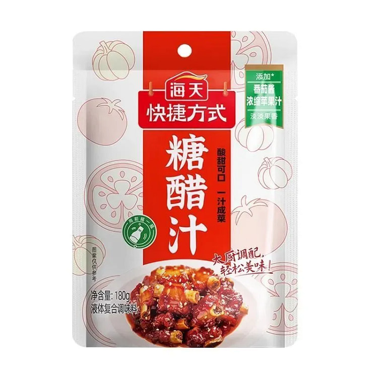 Sweet and sour sauce, homemade style, 180g 180 g