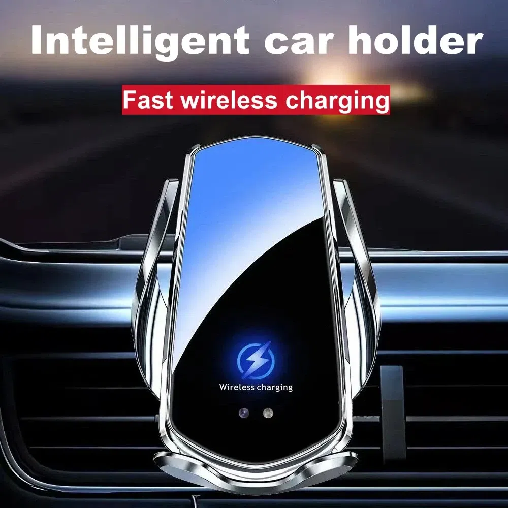 15W Wireless Car Charger Automatic Sensor Clamping 1 box