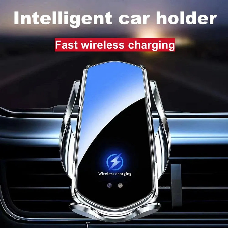 15W Wireless Car Charger Automatic Sensor Clamping 1 box