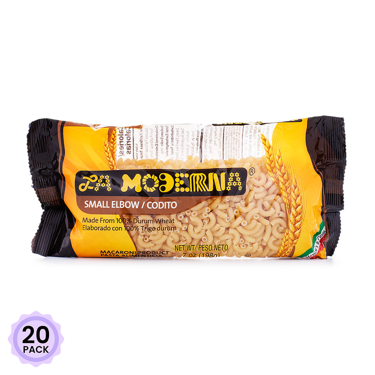 La Moderna Small Elbow Pasta 198 g*20 pack