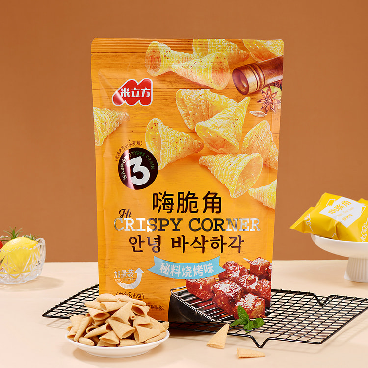 妙可熊 嗨脆角烧烤味锅巴脆脆解馋 160g*1袋