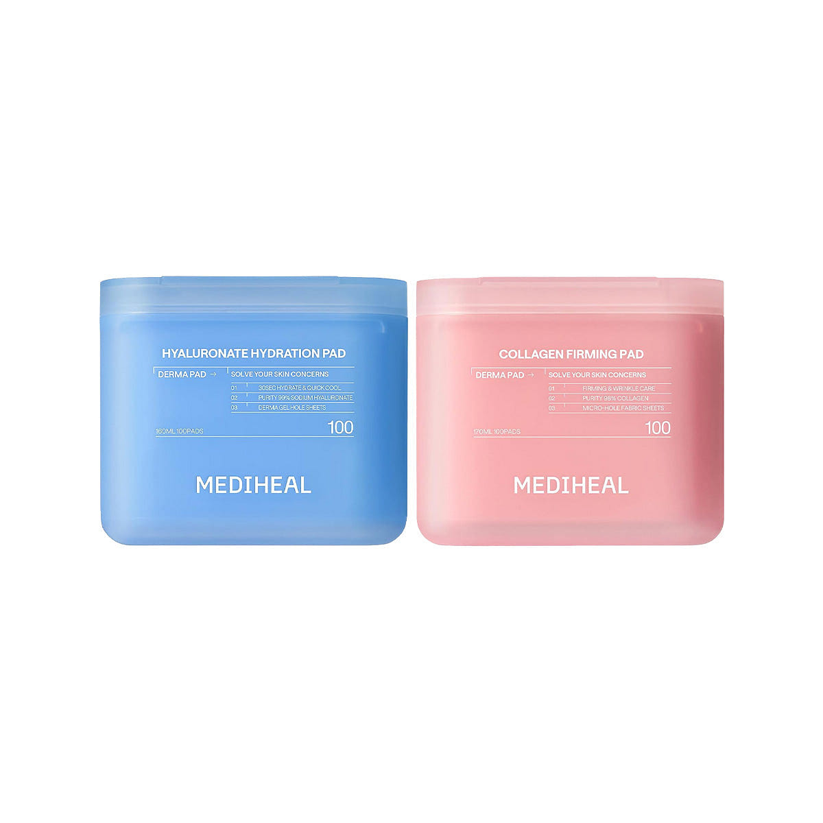 MEDIHEAL Day & Night Toner Pad Duo Elasticity 1 each