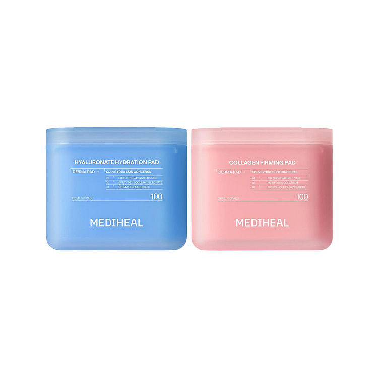 MEDIHEAL Day & Night Toner Pad Duo Elasticity 1 each