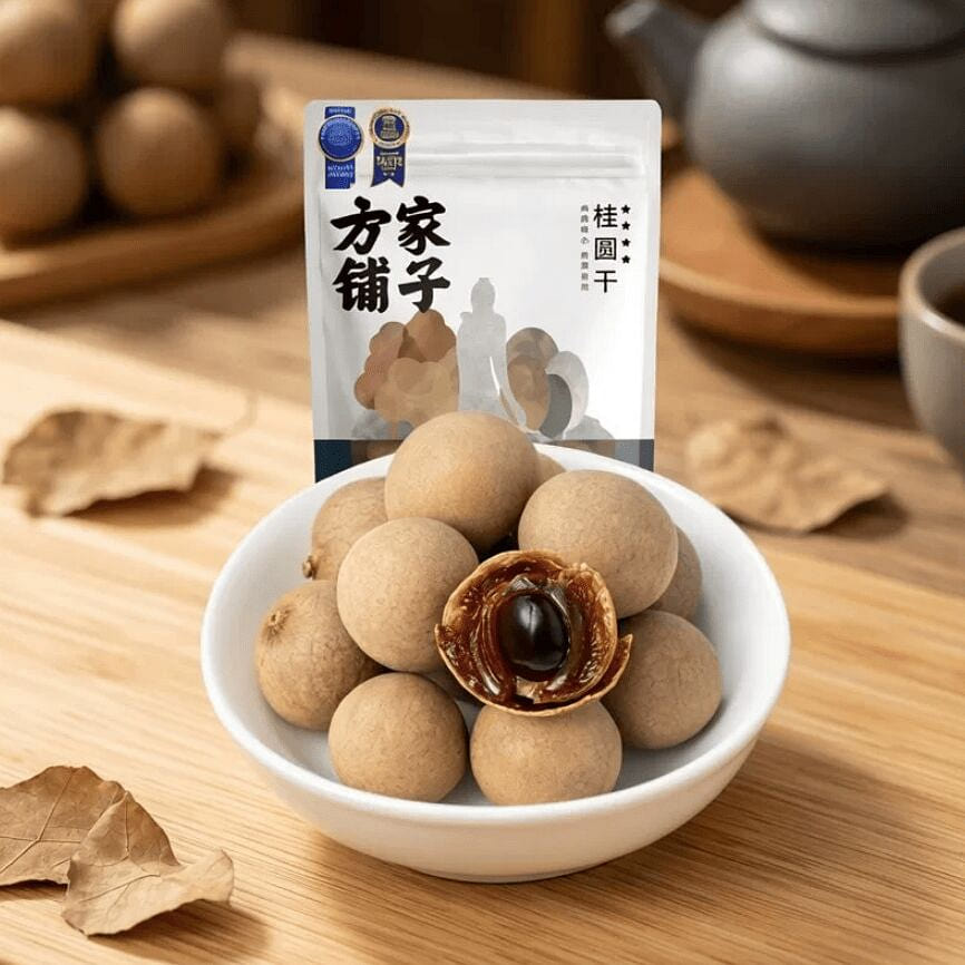 Fangjia Shop Dried Longans with Shell 500g 500 g