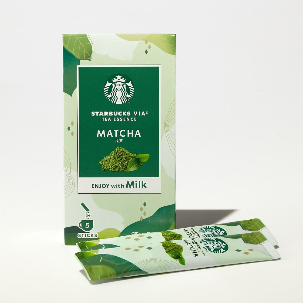 日本星巴克STARBUCKS VIA 抹茶粉 5包 1 份