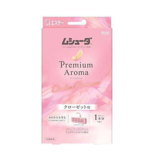 エステー ムシューダ Premium Aroma クローゼット用 アーバンロマンス 3個入 1 個