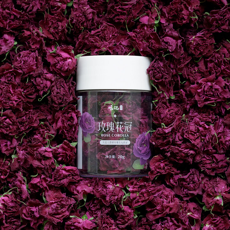 Yunji Rose Crown 20G * 1 can Pingyin Rose Tea Crown King Dried Flower Soake