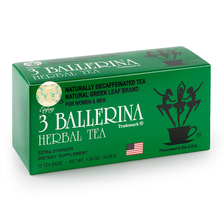 3 Ballerina 三千金 窈窕茶 18包 1 份