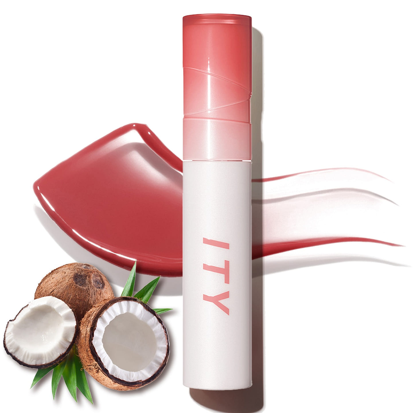 ITY Lip Gloss Coconut Scent Lipstick Jelly Texture 0.09 oz in Honey Fig 0.01 lb