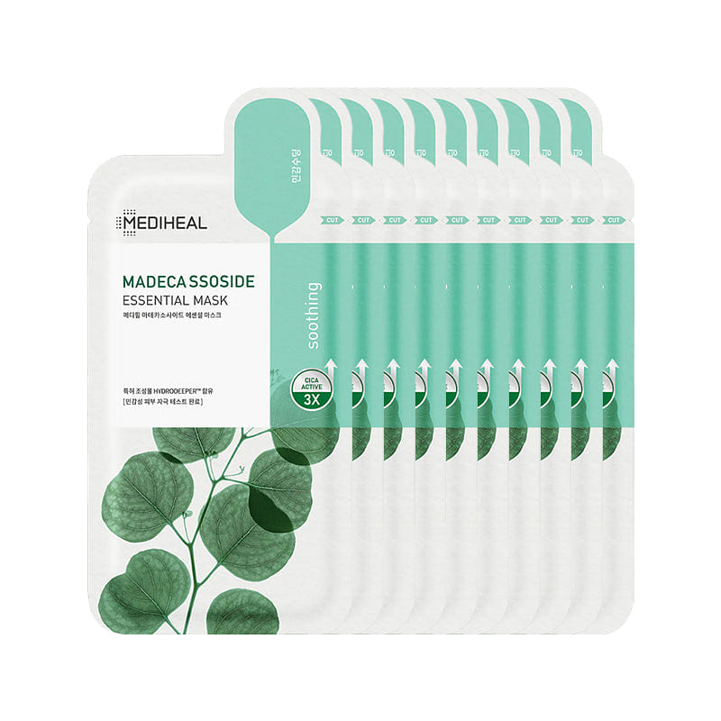 MEDIHEAL Madecassoside Essential Mask 10 Pack 1 each