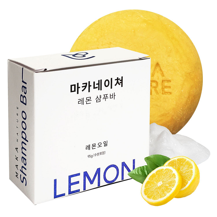 MAKA NATURE All in One Shampoo Bar Collection Lemon